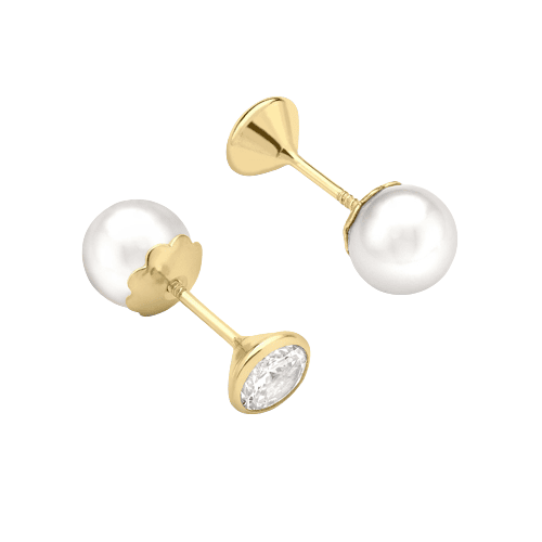 9ct Gold Reversible Stud Earrings