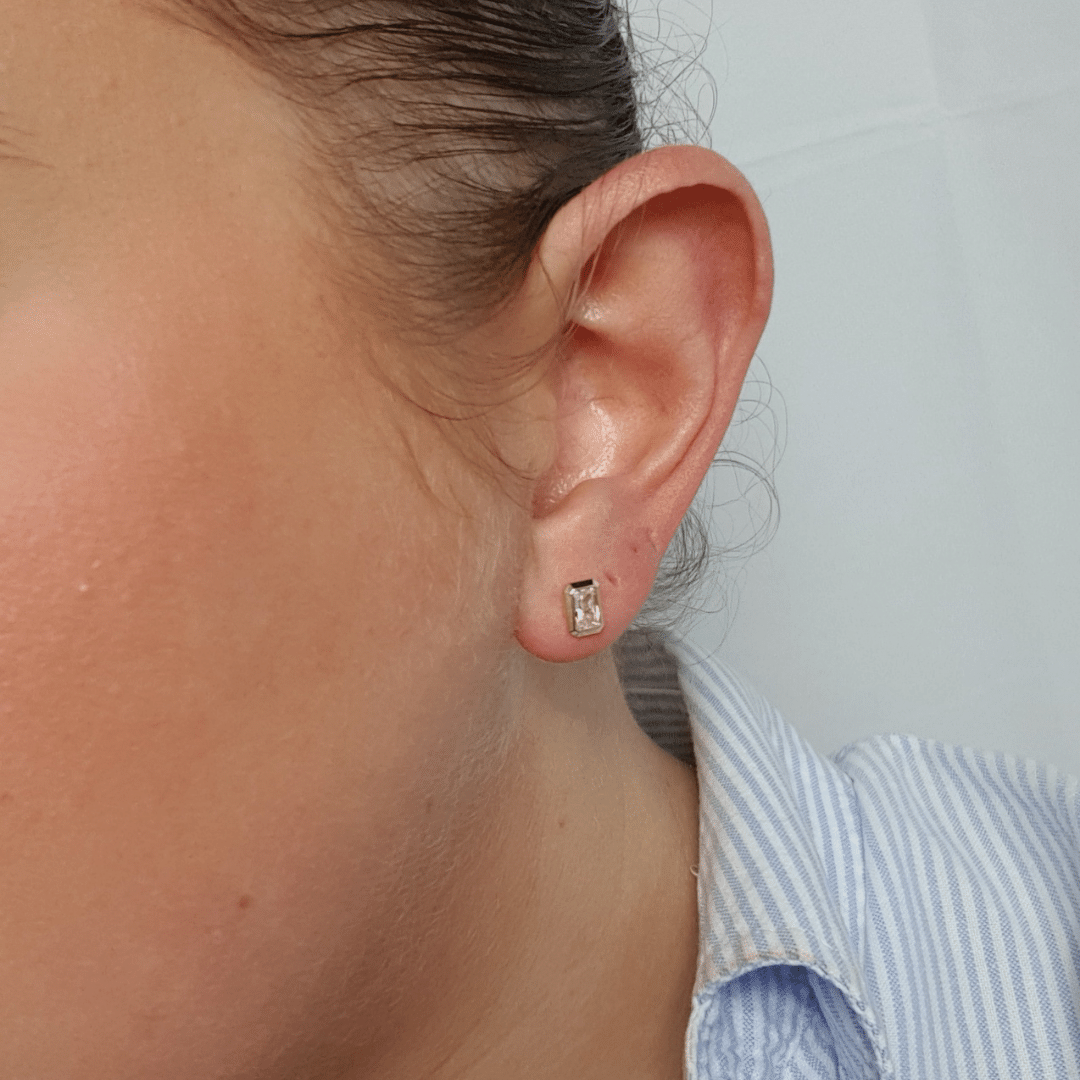 Layla Bezel Studs