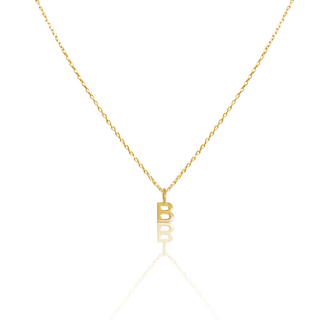 9ct Gold Signature Initial Necklace & Pendant Set