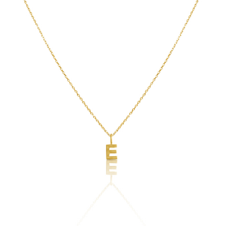9ct Gold Signature Initial Necklace & Pendant Set