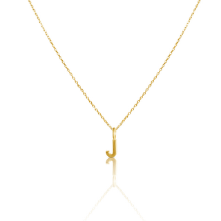9ct Gold Signature Initial Necklace & Pendant Set