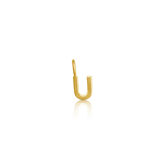 9ct Gold Signature Initial Pendant