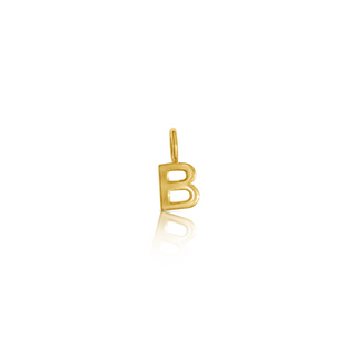 9ct Gold Signature Initial Pendant