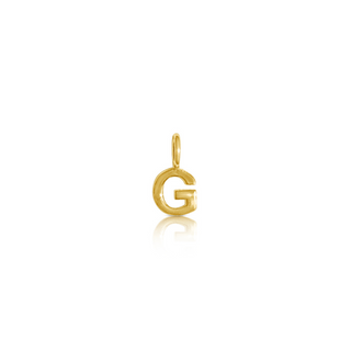 9ct Gold Signature Initial Pendant