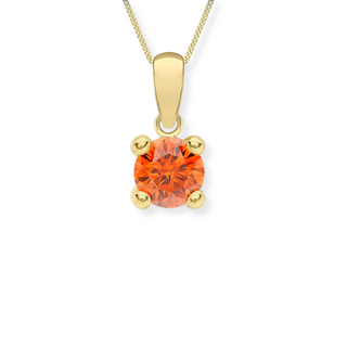 9ct Gold Signature Birthstone Necklace