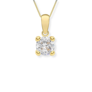 9ct Gold Signature Birthstone Necklace