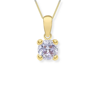 9ct Gold Signature Birthstone Necklace