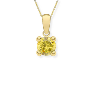 9ct Gold Signature Birthstone Necklace