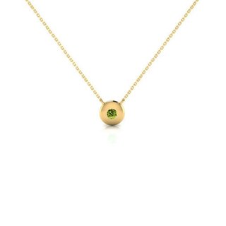9ct Gold Birthstone Necklace