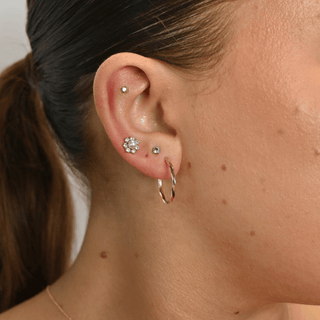 9ct Gold Cadhla Hoops