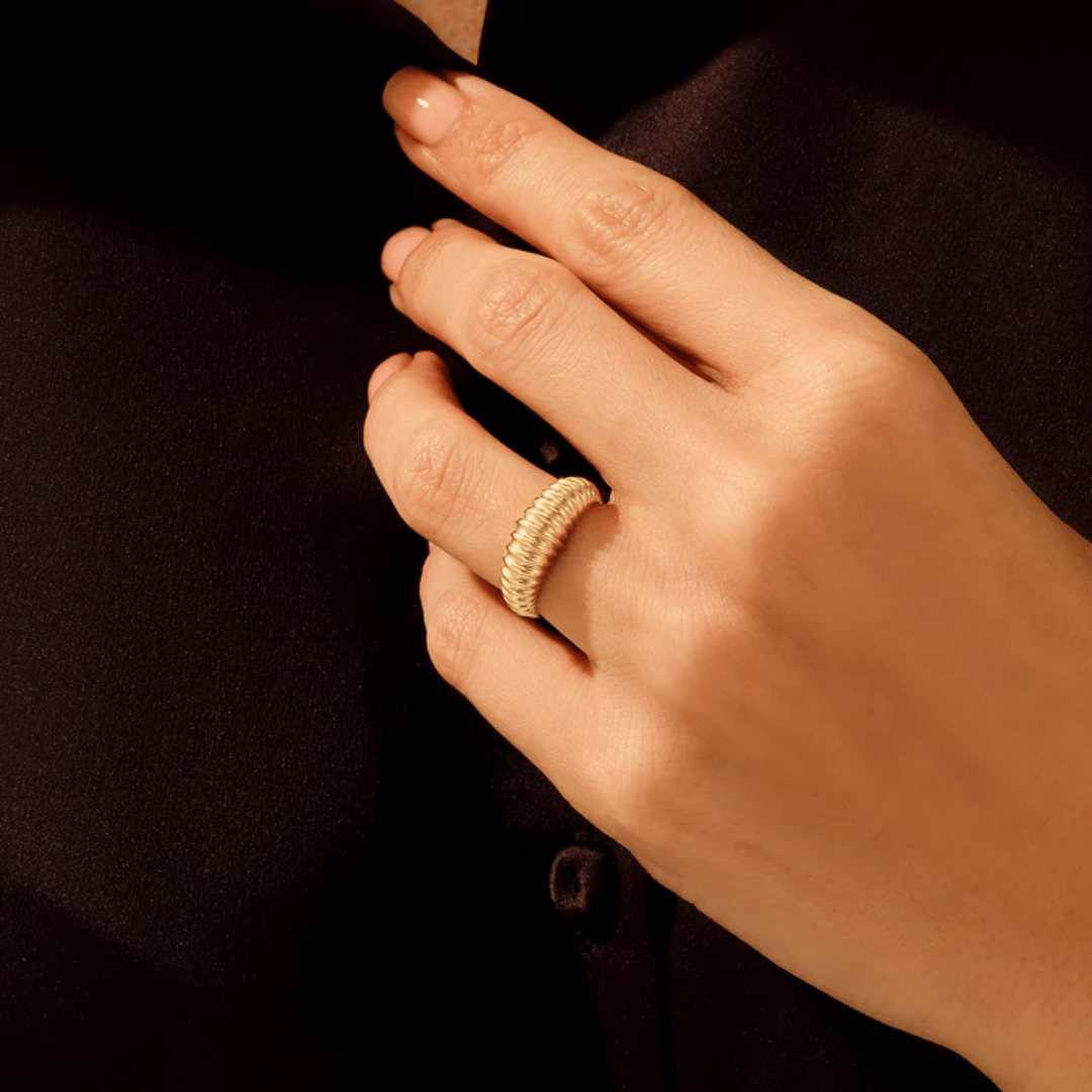 14k London Dome Ring