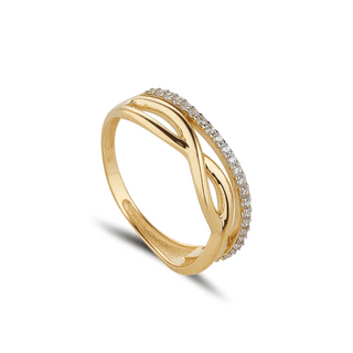 9ct Gold Celtic Twist Band