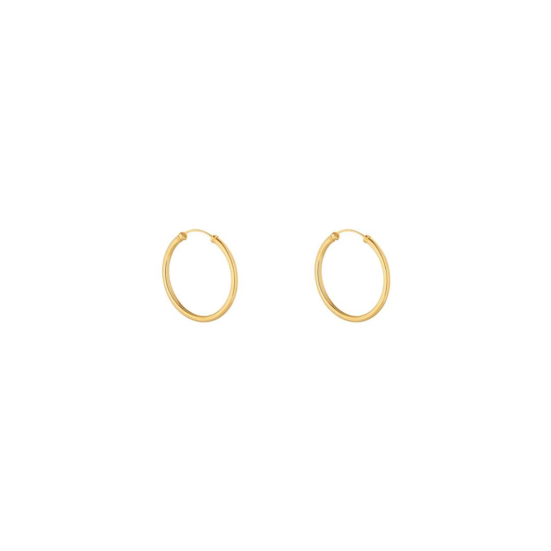 9ct 10mm Sleeper Hoop