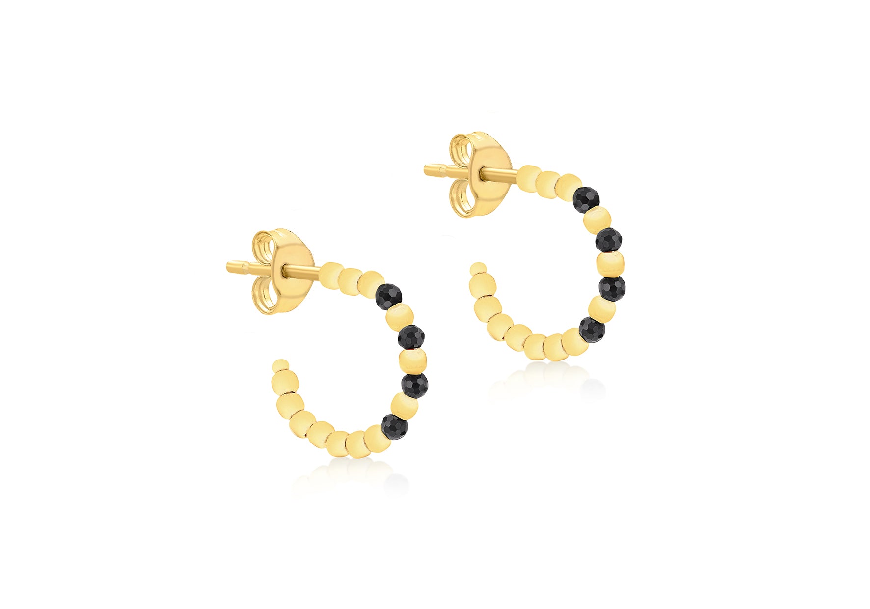 Lydia Earrings Black