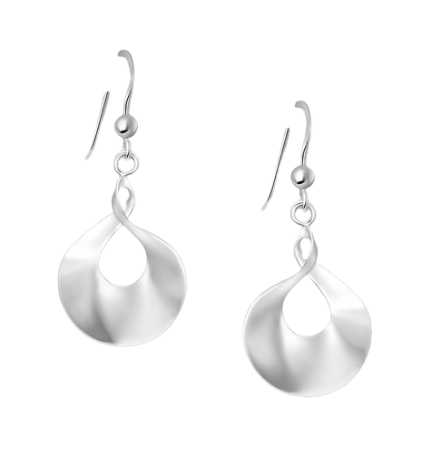 Silver Mona Drop Earrings