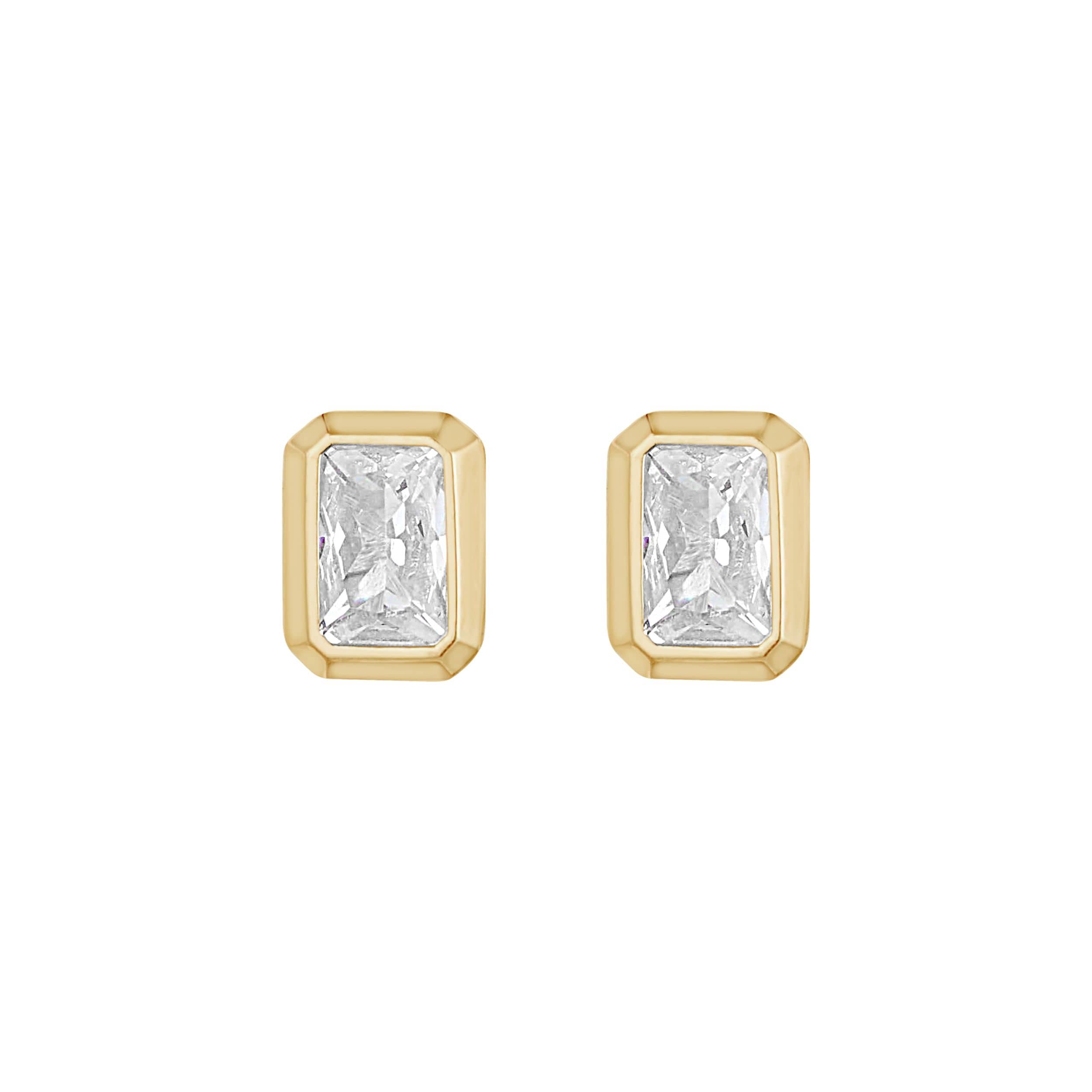 Layla Bezel Studs
