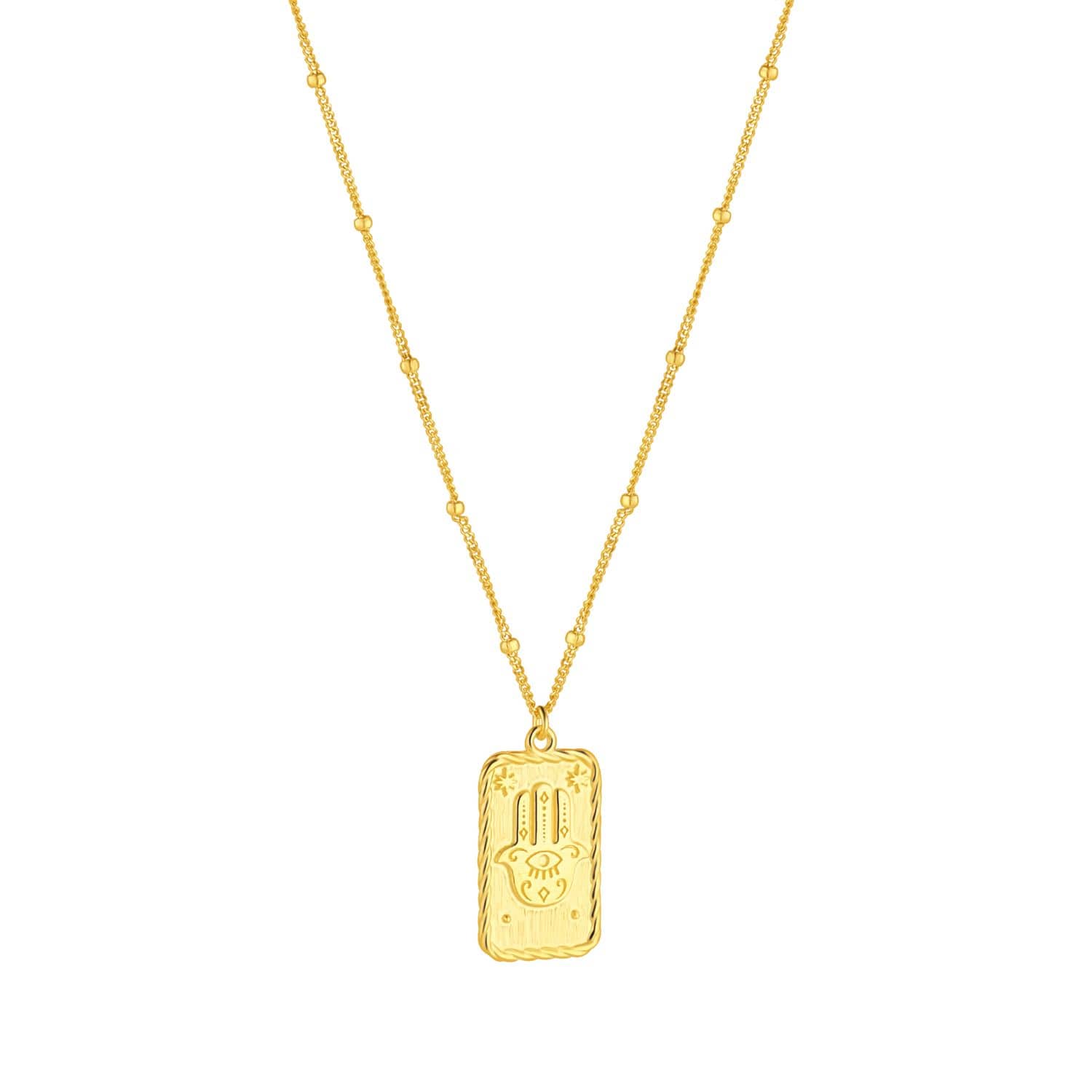 Hamsa Tarot Necklace