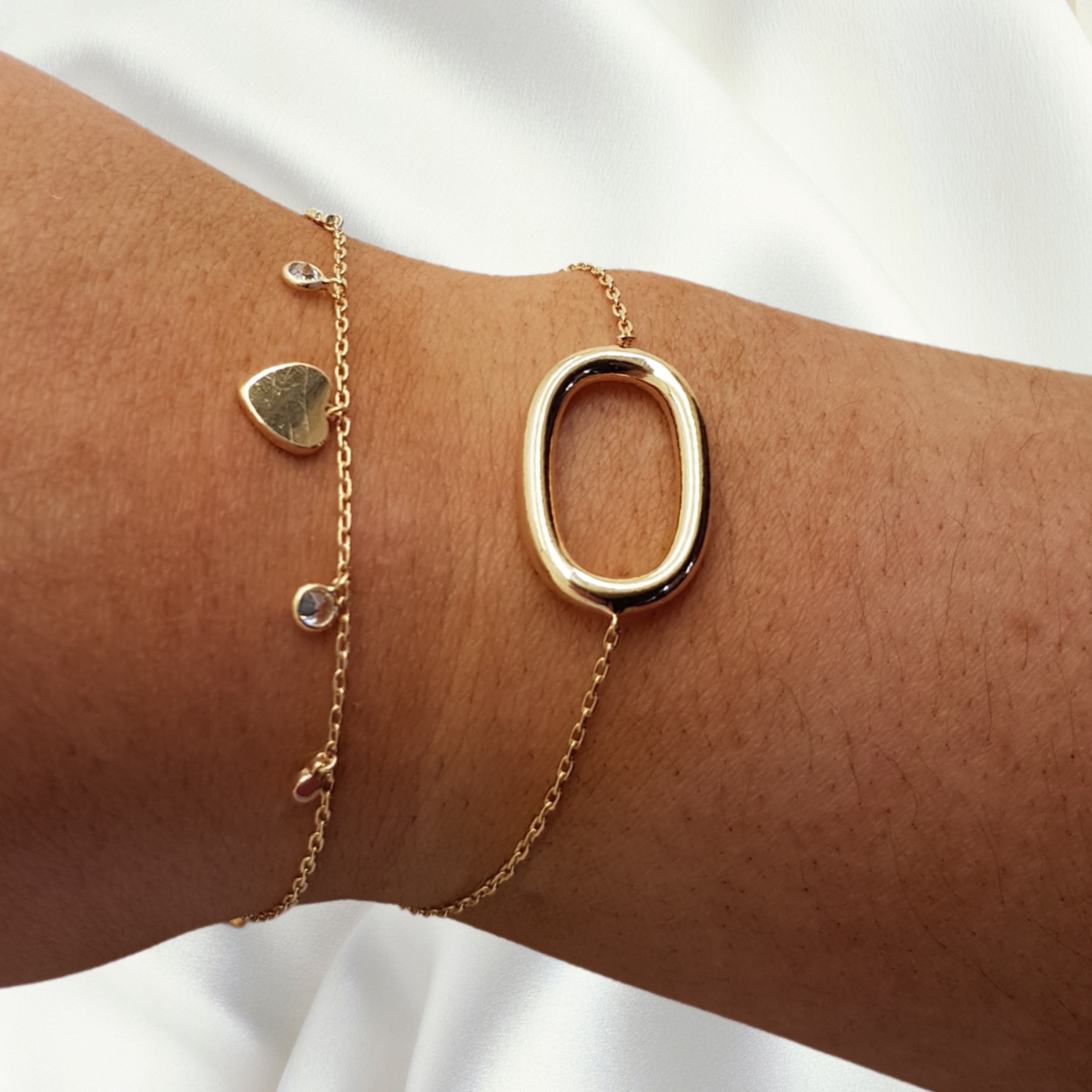Oval Ring Bracelet