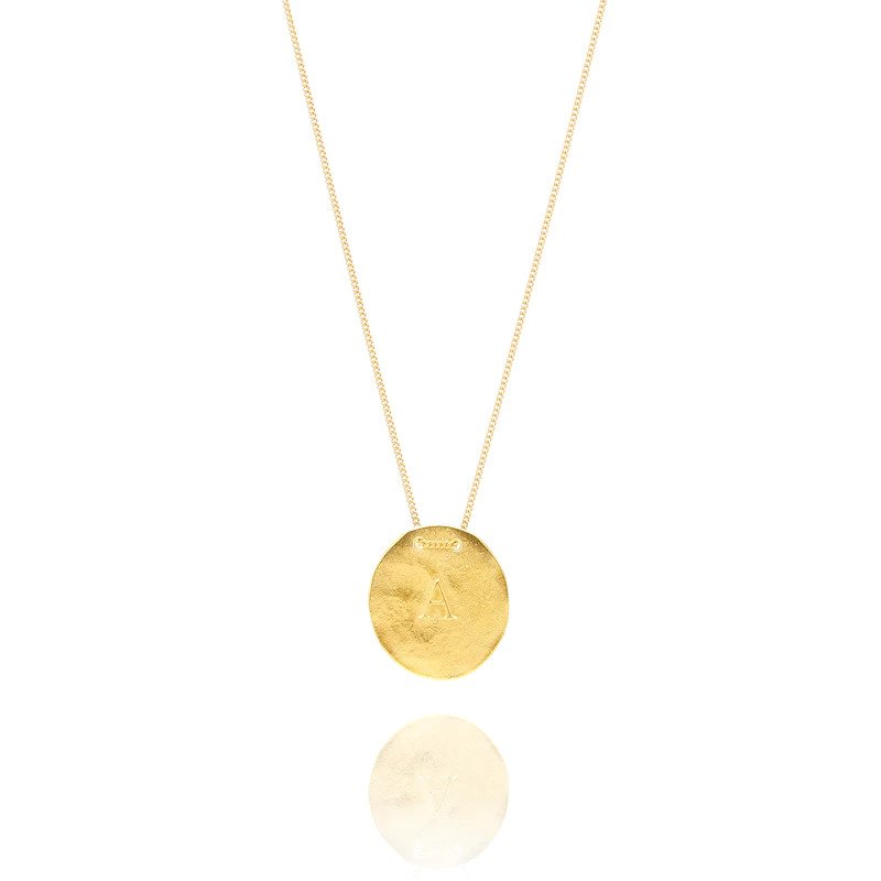 Reversible "A" Necklace