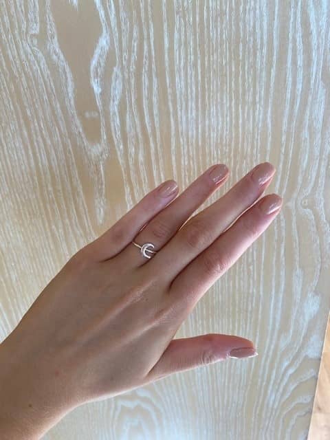 Crescent ring