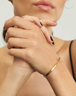 Twisted Bangle Gold