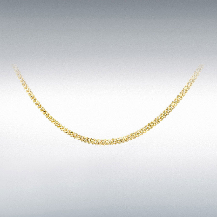 9ct Yellow Gold 20 inch Franco Link Chain