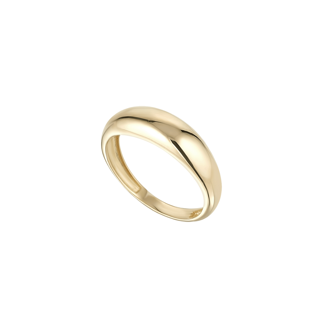 9ct Gold Balbous Band Ring