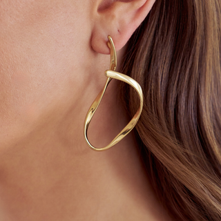 Fluid Gold Earrings