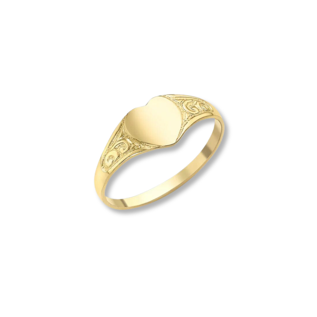 9ct Gold Pinky Signet Ring