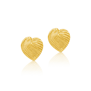 Heart Vintage Stud Earrings