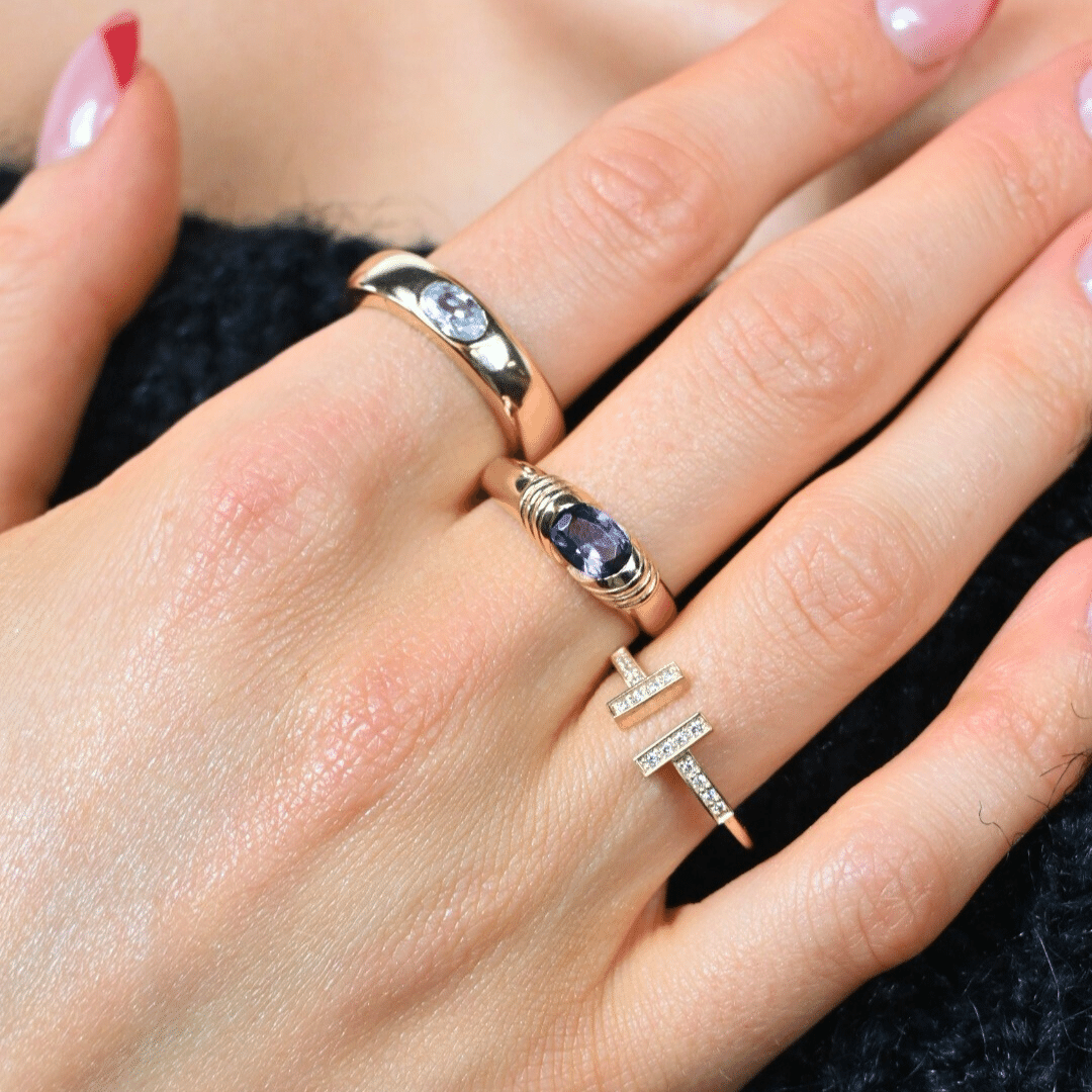 14k Majestic Sapphire Ring