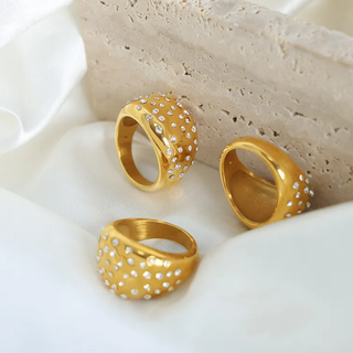 Ór | Chunky CZ Ring