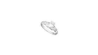 Sterling Silver Light Claddagh Ring
