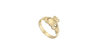 10ct Gold Classic Claddagh Ring