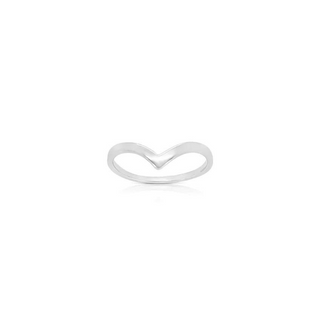 Sterling Silver Wishbone Ring