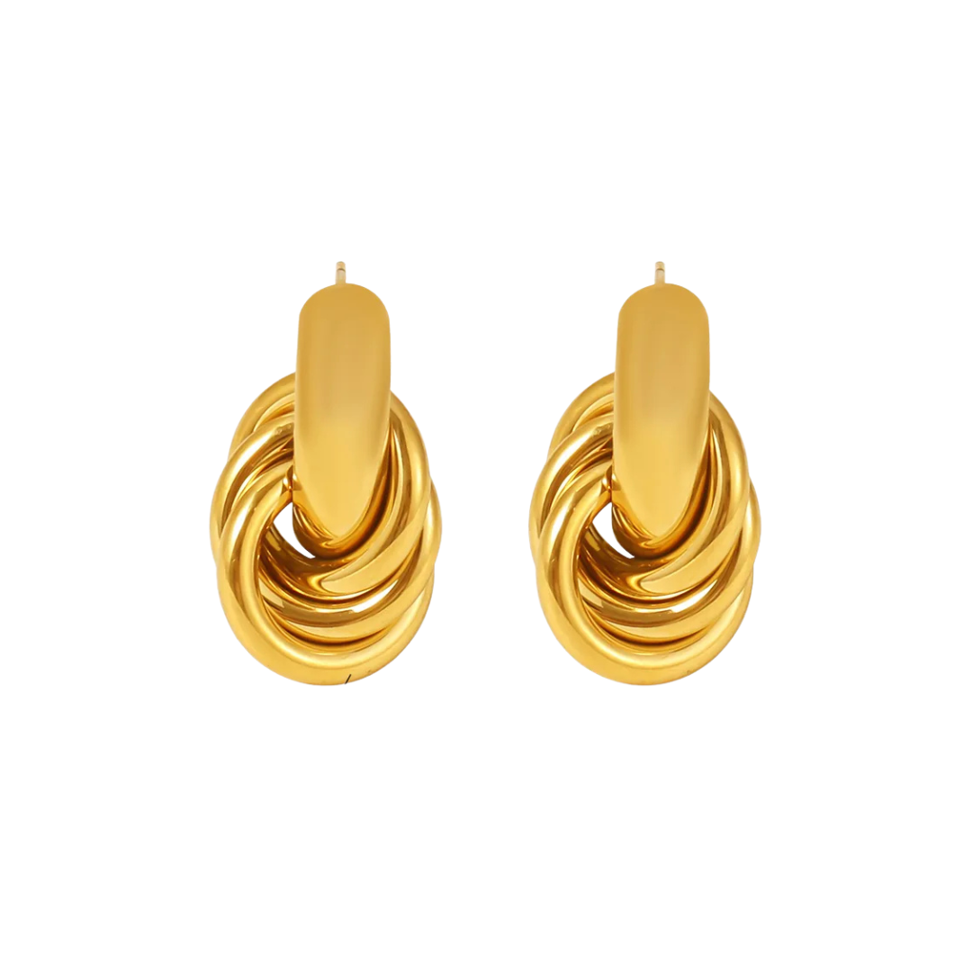 Ór | Sophia Gold Drop Earrings