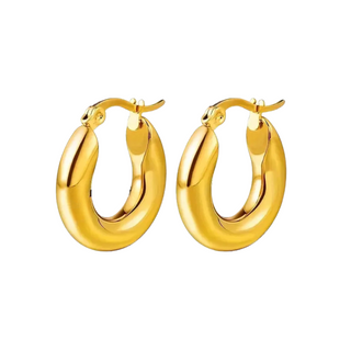 Ór | Simple Gold Hoops