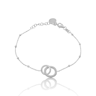 S/S Interlocking Sparkle Duo