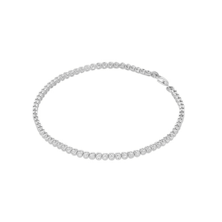 White Gold Tennis Bracelet