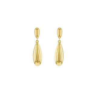 Gold Teardrop Earrings