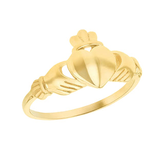 Yellow Gold Claddagh Ring