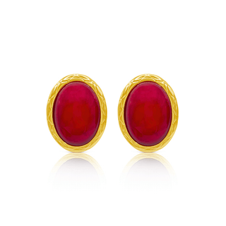 Amélie Red Earrings