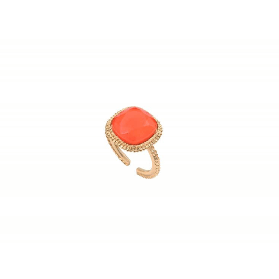 Bohemian Orange Ring