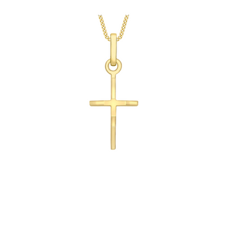 9ct Gold  Cross Necklace
