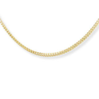 9ct Yellow Gold 18 inch Franco Link Chain