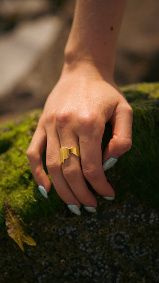 Fáinne Inis Mór Gold Plated