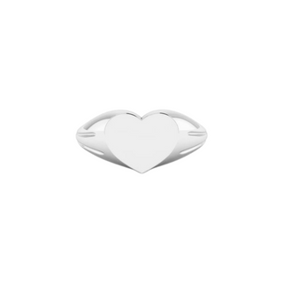 Aideen Kate | Silver Romance Signet Ring