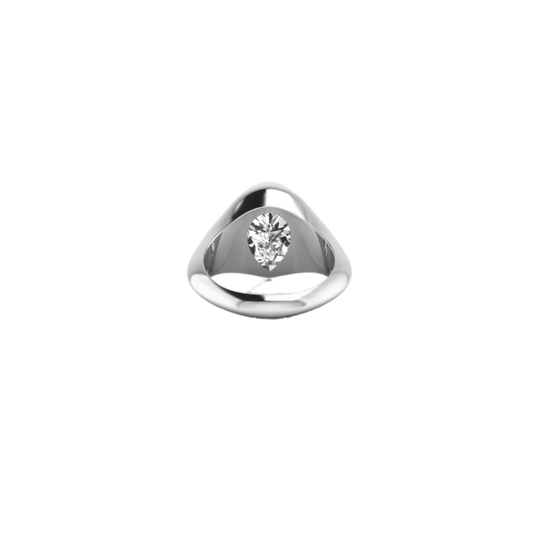 Aideen Kate | Silver Teardrop Ring