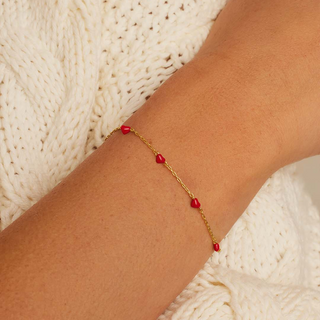 Amour Bracelet Red