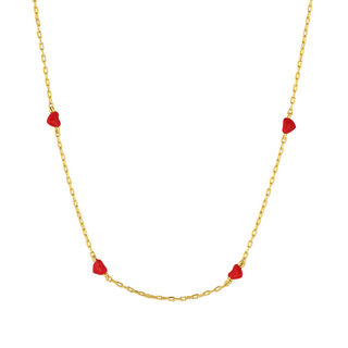 Amour Necklace Red